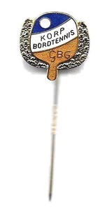 Korpen Table Tennis Gothenburg Sweden Racket Metal Pin Exercise for everyone - Picture 1 of 1