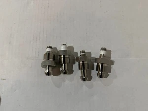 Menge 4 Edelstahl CGA Zylinder Gelenk Stecker CGA-580 Adapter - Bild 1 von 5