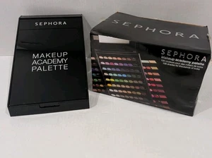 SEPHORA  MAKE UP Academy Palette Foldout Slide Black CASE Mirror Blockbuster 130 - Bild 1 von 15
