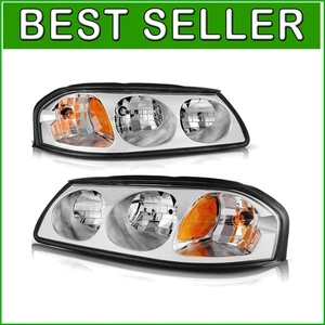 2000-2005 Chevy Impala Headlights - Water Resistant with Enhanced Light Output - Picture 1 of 8