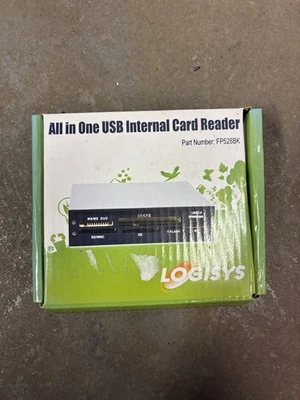 Logisys All in One USB Internal Card Reader/ FP528BK - Image 1 of 2