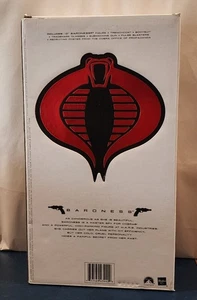 NIB GI JOE Rise of Cobra BARONESS 2009 Hasbro 2009 Comic Con SDCC 12" figure - Picture 1 of 12