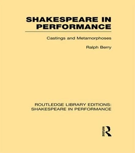 Ralph Berry Shakespeare in Performance (Paperback) (UK IMPORT) - Image 1 of 1