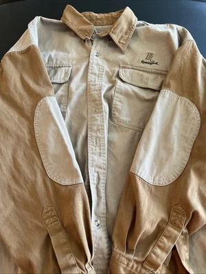 Remington Hombre Manga Larga Talla XXL Bronceado Con Parches en el Codo Foto 1 de 2