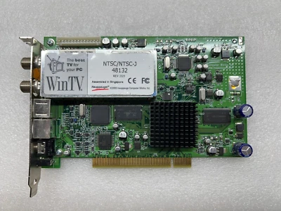 Hauppauge WinTV 48132 Rev J323 NTSC-J TV Tuner Card Free Ship - Image 1 of 3