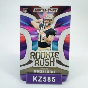 2024 Rookies&Stars- Spencer Rattler Rookie Rush (RC) #RR-SRR🔥 - Picture 1 of 3