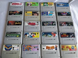 Wholesale lot of 20 Nintendo Super Famicom FC NES Game Cartridge set-e0701-3 - Picture 1 of 12