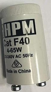 HPM F40 4-65W Fluorescent Starter, White - Picture 1 of 1