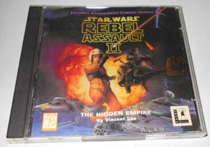 Star Wars Rebel Assault II The Hidden Empire (PC 1995) 2 Disc - Picture 1 of 4