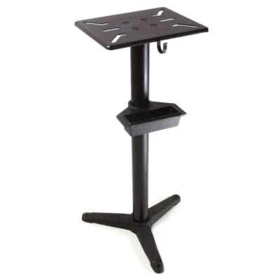 Cast Iron Bench Grinder Pedestal Stand with Water Pot Heavy-Duty Universal - Image 1 of 4