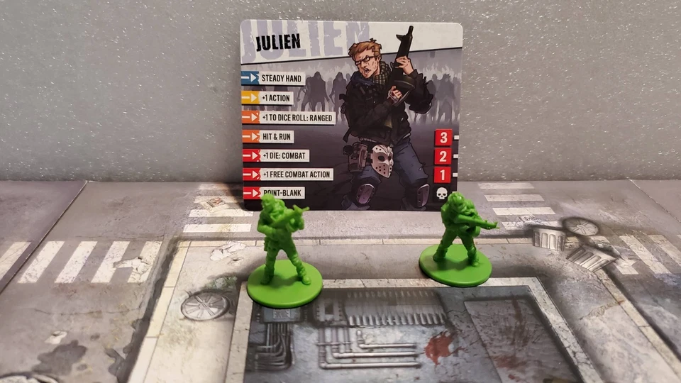 Zombicide сердитые соседи Жюльен со 2-го издания карта только - Изображение 1 из 1