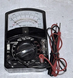 UNBRANDED #145-0254 POSSIBLE TANDY MULTIMETER GOOD VINTAGE COMMERCIAL SURPLUS - Bild 1 von 1