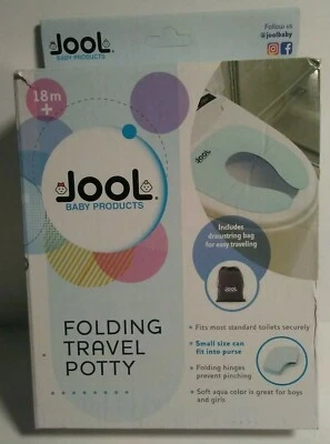 Folding Travel Potty Seat for Boys and Girls, Fits Round & Oval Toilets, Non-... - Image 1 of 4