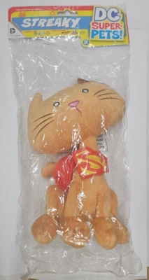 DC Collectibles Superman Super Pets Streaky (Supergirl) Cat 11" Plush POLYBAGGED - Image 1 of 2
