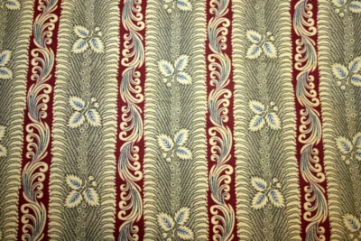 VINTAGE CHARM STRIPED REPRODUCTION FROM MARCUS - 100% COTTON FABRIC - Image 1 of 3