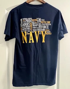 Men’s US Navy Fruit of the Loom T-shirt Size M - Picture 1 of 4