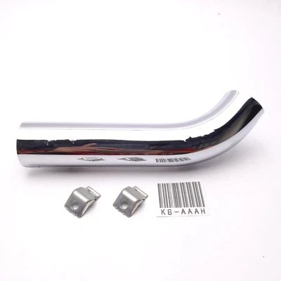 Cubierta protectora tubo de escape Honda CUB C50 C70 C65 + ajuste de cubierta de banda NOS Foto 1 de 4