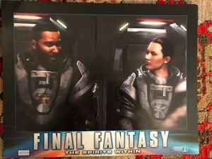 Final Fantasy 2001 Columbia sci-fi lobby card Ving Rhames Ming-Na Wen