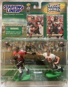 Starting Lineup Classic Doubles NFL Warrick Dunn & Mike Alstott Tampa Bay Bucs - Picture 1 of 2