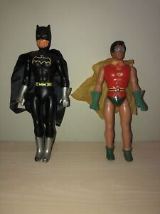 Batman & Robin Mego Knock Off Bootleg Action Figures 