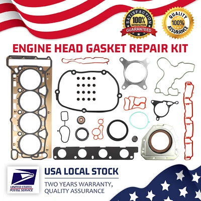 Kit de junta de culata apto para Volkswagen CC Eos GLI GTI Jetta Passat Tiguan Foto 1 de 4