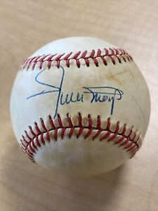 Willie Mays Signed Rawlings Official National League Baseball No COA - Will Pass