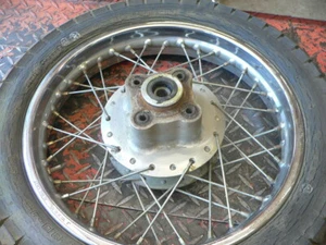 83 Honda CM250C Rear Wheel - Picture 1 of 5