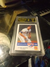 ASG 10 Gem Mint 1986 Huntsville Stars Mark Mcqwire Rookie Card