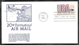 US Scott # C75 USA And Jet FDC. Anderson Cachet - Picture 1 of 1