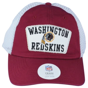 NFL Washington Redskins Malla Winston Snapback Billete Curvo Gorra Sombrero Ajustable - Imagen 1 de 7