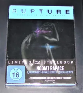 RUPTURE ÜBERWINDE DEINE ÄNGSTE GEPRÄGTE LIMITIERTE STEELBOOK BLU RAY NEU & OVP - Imagen 1 de 4