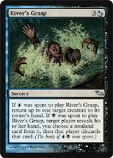 RIVER'S GRASP X4 4 4X Shadowmoor MTG Magic the Gathering Cards DJMagic