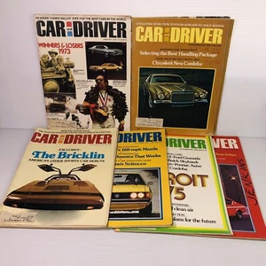 Car And Driver 1974 Jan Mar July Oct Nov Dec - Picture 1 of 19