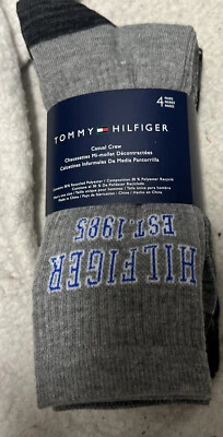 Tommy Hilfiger Hombre Calcetines Crew Informales Algodón Foto 1 de 4