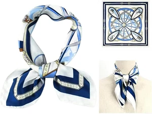 Sciarpe Da Donna, Foulard Donna Sciarpa Di Seta Da Donna Sciarpa Quadrata in Set - Foto 1 di 12