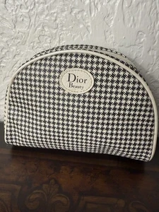 Dior Beauty HOUNDSTOOTH Kosmetiktasche Etui Reißverschluss Kosmetikkoffer - Bild 1 von 11