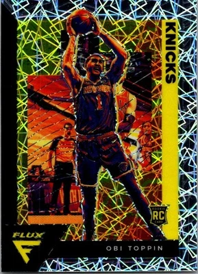2020-21 Panini Flux #206 Obi Toppin Laser - Image 1 of 2