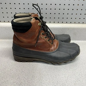 Sperry Top-Sider Men’s Boots Size 11M Duck Boots Leather Rubber STS10548 - Picture 1 of 10