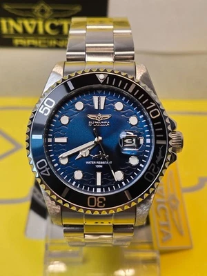 Invicta Pro Diver 43mm Reloj Hombre Acero Inoxidable con Esfera Azul Impresionante, NUEVO Foto 1 de 4