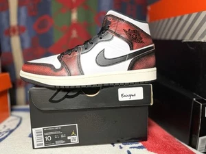 Air Jordan 1 Mid Wear Away Mens Size 10 DV9565-006 Chicago 2023 New - Picture 1 of 10