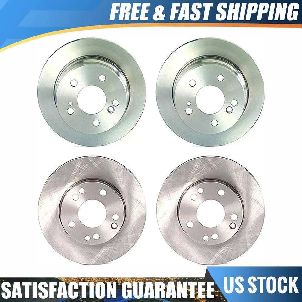 Rotor de freno de disco trasero delantero Brembo 4 para Mercedes-Benz 190D 1987 Foto 1 de 4