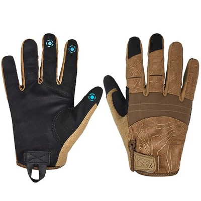 Guantes tácticos conducción tiro trabajo deportes pantalla táctil dedo completo guante hombres Foto 1 de 4