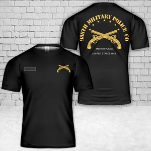 Custom Name US Army 988th Military Police Company T-Shirt 3D - Picture 1 of 2