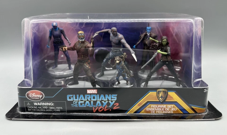 Guardians of The Galaxy Vol 2 Figurine Set Marvel Disney Parks