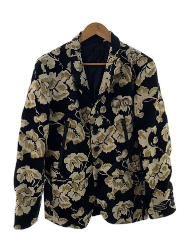 UNDERCOVER Giacca Sartoriale 3 Rayon BLK Floreale UC1D4101 1