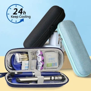 Diabetic Pocket Insulin Cooling Bag Travel Case Pill Protector Medical Cooler - Picture 1 of 19