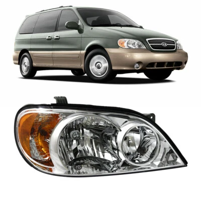 For 2002-2005 KIA Sedona Headlight Replacement With New Bulb Certified Passenger Foto 1 de 4