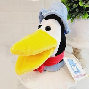 NEW and RARE 2009 MANHATTAN TOY Looney Bird Zoo Penguin Hand Puppet - Picture 1 of 15