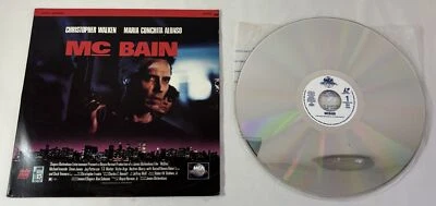 Laserdisc ~ Christopher Walken, Maria Conchita Alonso MC BAIN ~ McBain ~ 1991 Foto 1 de 2