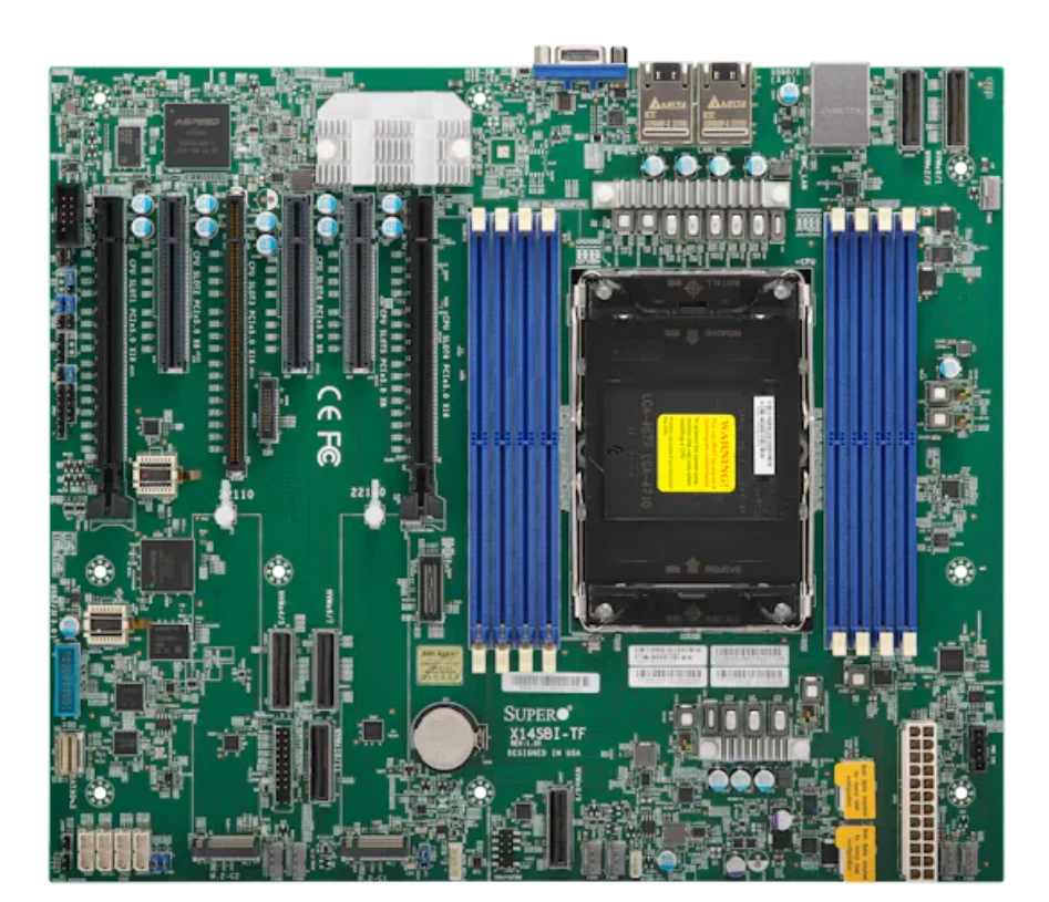 Placa madre SuperMicro X14SBI-TF - ATX, Birch Stream, UP, GNR/SRF-SP, LGA4710 Foto 1 de 1